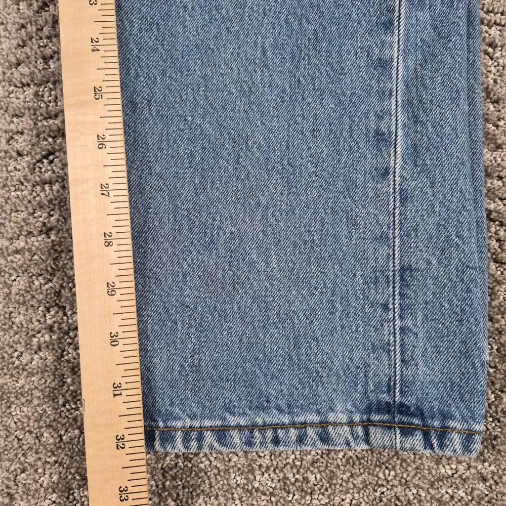 Vintage 90s Levis 501 Jeans Mens 32x34(Fits30x32) Blue Straight Made in Poland